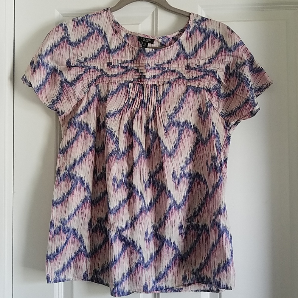 Talbots Short Sleeve Blouse